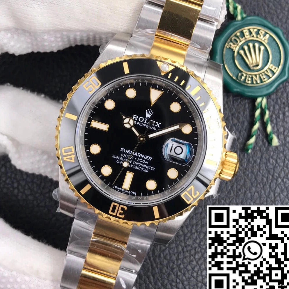 Submariner Factory 116613-LN-97203 Ceramic Rolex VS Bezel 1011